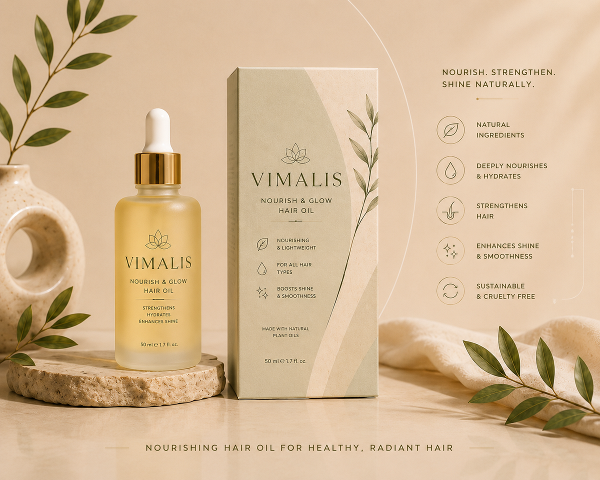 Vimalis Nourish & Glow Hair Growth Oil